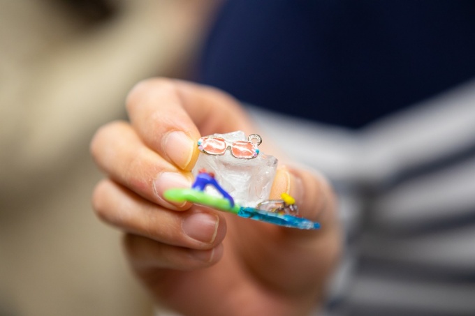 Zoom image: A past submission to the contest's "coolest crystal" category. Credit: Douglas Levere / University at buffalo 