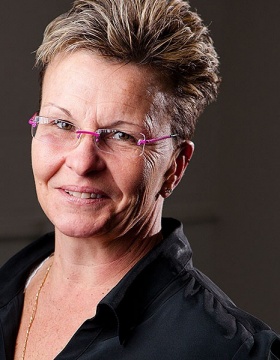 Portrait of UB Social Work professor Susan Green. 