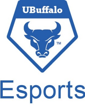 Graphic of the University at Buffalo esports logo. 