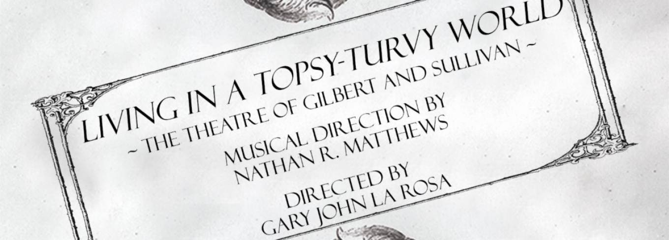 Playbill cover for "Topsy Turvey World" show.