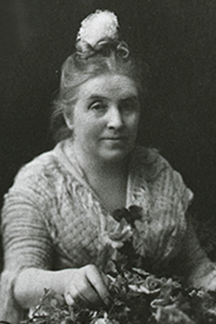 Mary Blair Moody, UB's first female graduate, received her medical degree in 1876. 