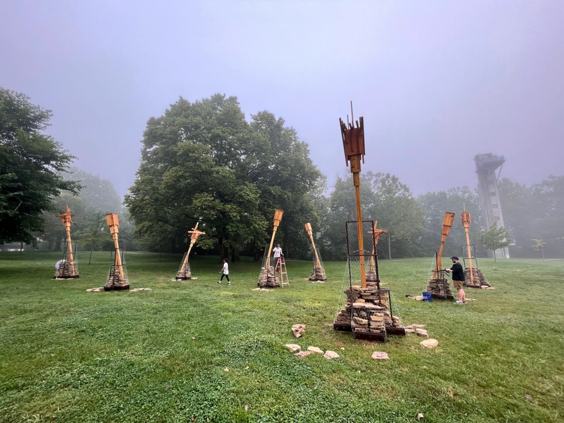 Zoom image: UB architecture associate professor Joyce Hwang's installation "To Middle Species, With Love" will be on display at Exhibit Columbus (Indiana) from Aug. 21-Nov. 28. Photo: Joyce Hwang 