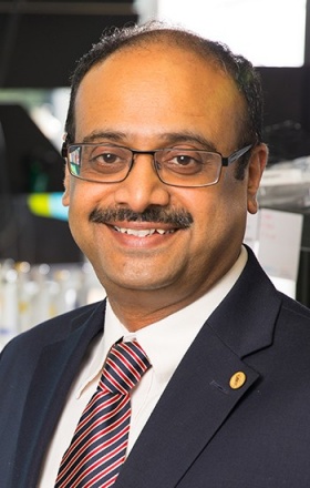 Portrait of Sathy Balu-Iyer. 