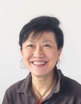 Portrait of UB art professor Millie Chen. 