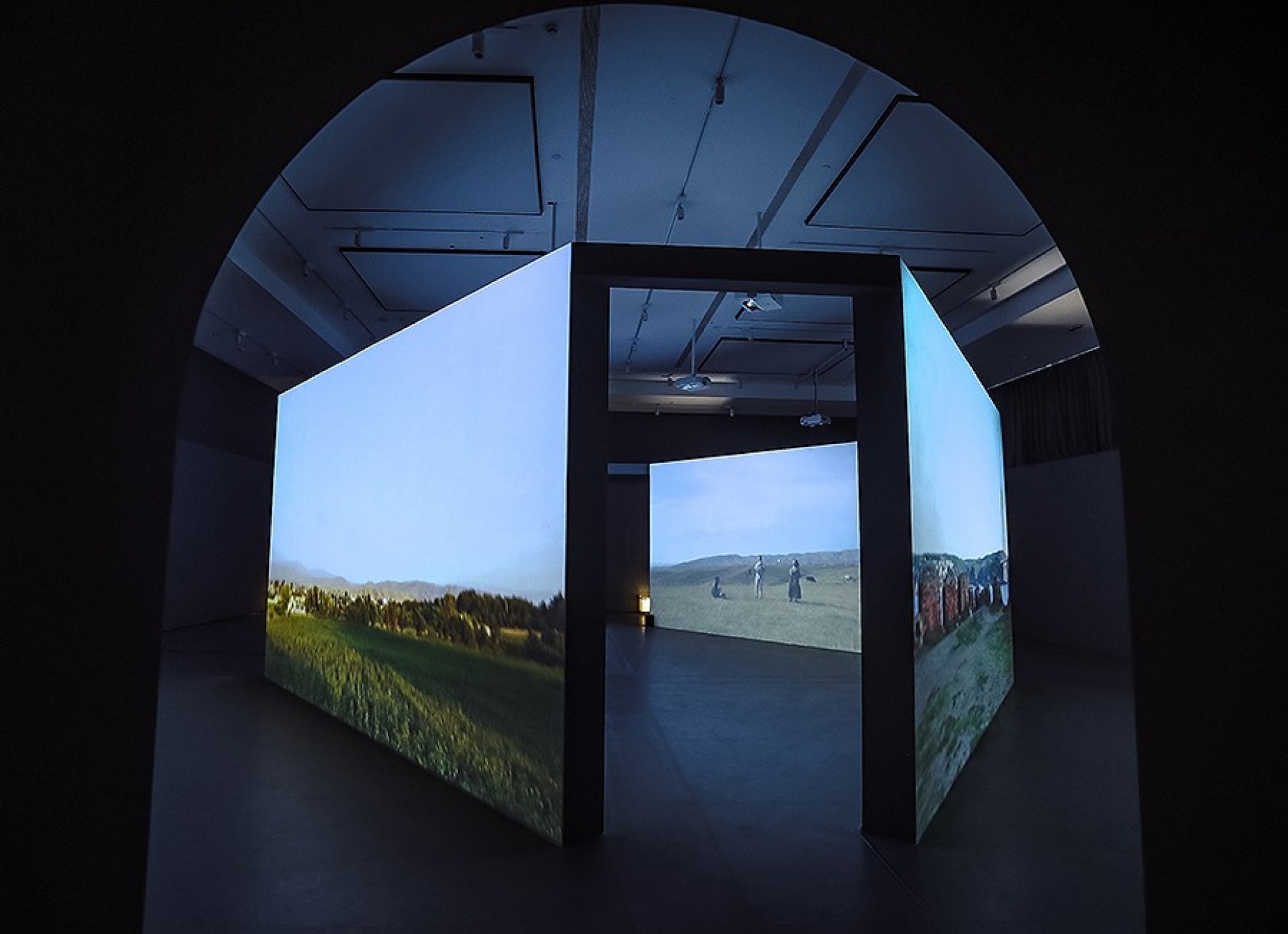 Zoom image: UB faculty member Millie Chen and Arzu Ozkal, an artist and associate professor in the School of Art &amp; Design at San Diego State University, worked together on SRS. 