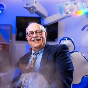 Stephen Aszkler pictured in a dentist office setting. 