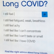 A list of long covid symptoms. 