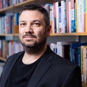 Zoom image: Science News has recognized Yotam Ophir, PhD, associate professor in UB's Department of Communication, as part of its 10 scientists to watch list. Photo: Douglas Levere 