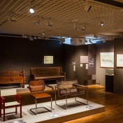 Bauhaus exhibit curated by Elizabeth Otto. 