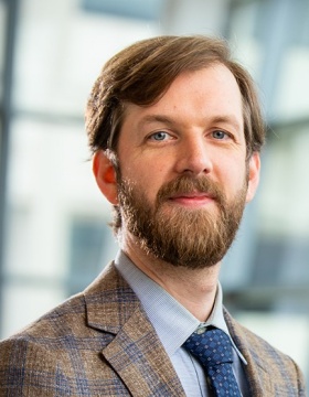 Ryan Muldoon, professor of philosophy. Photo: Douglas Levere. 