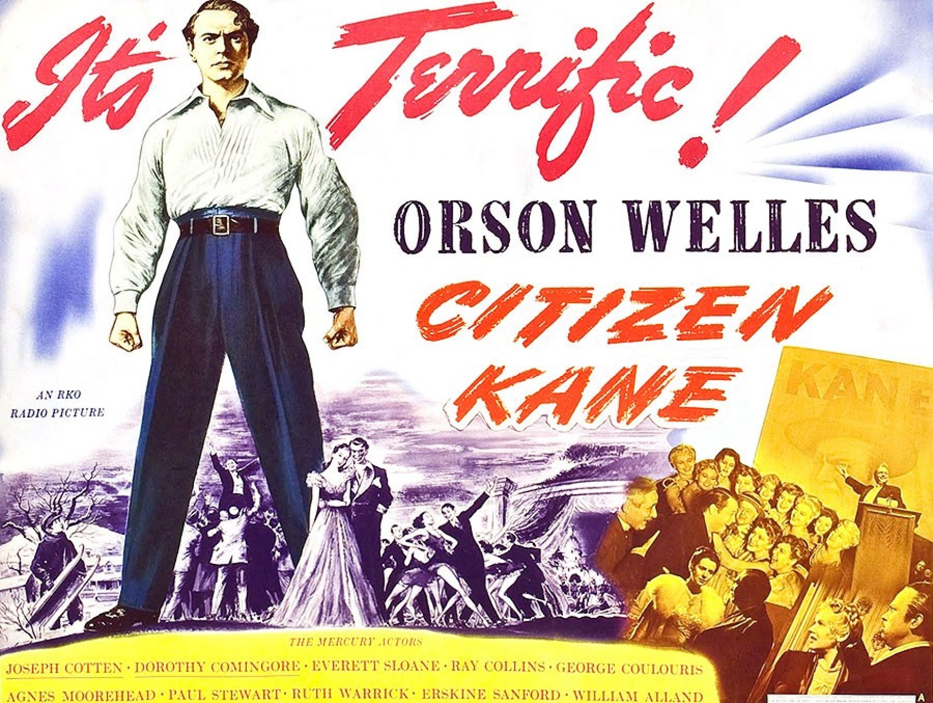 Citizen Kane poster. 