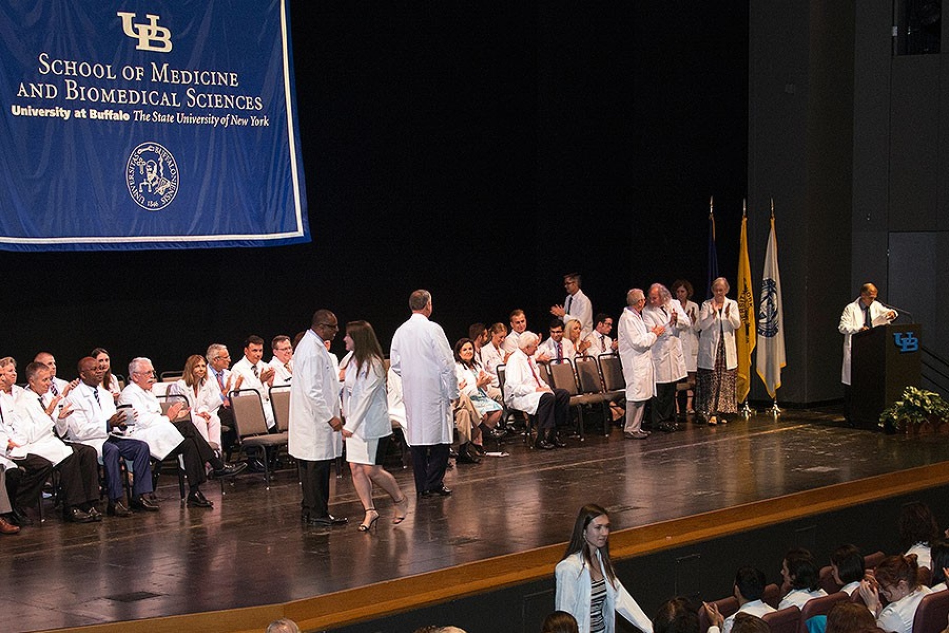 SMBS White Coat ceremony, 2015. 