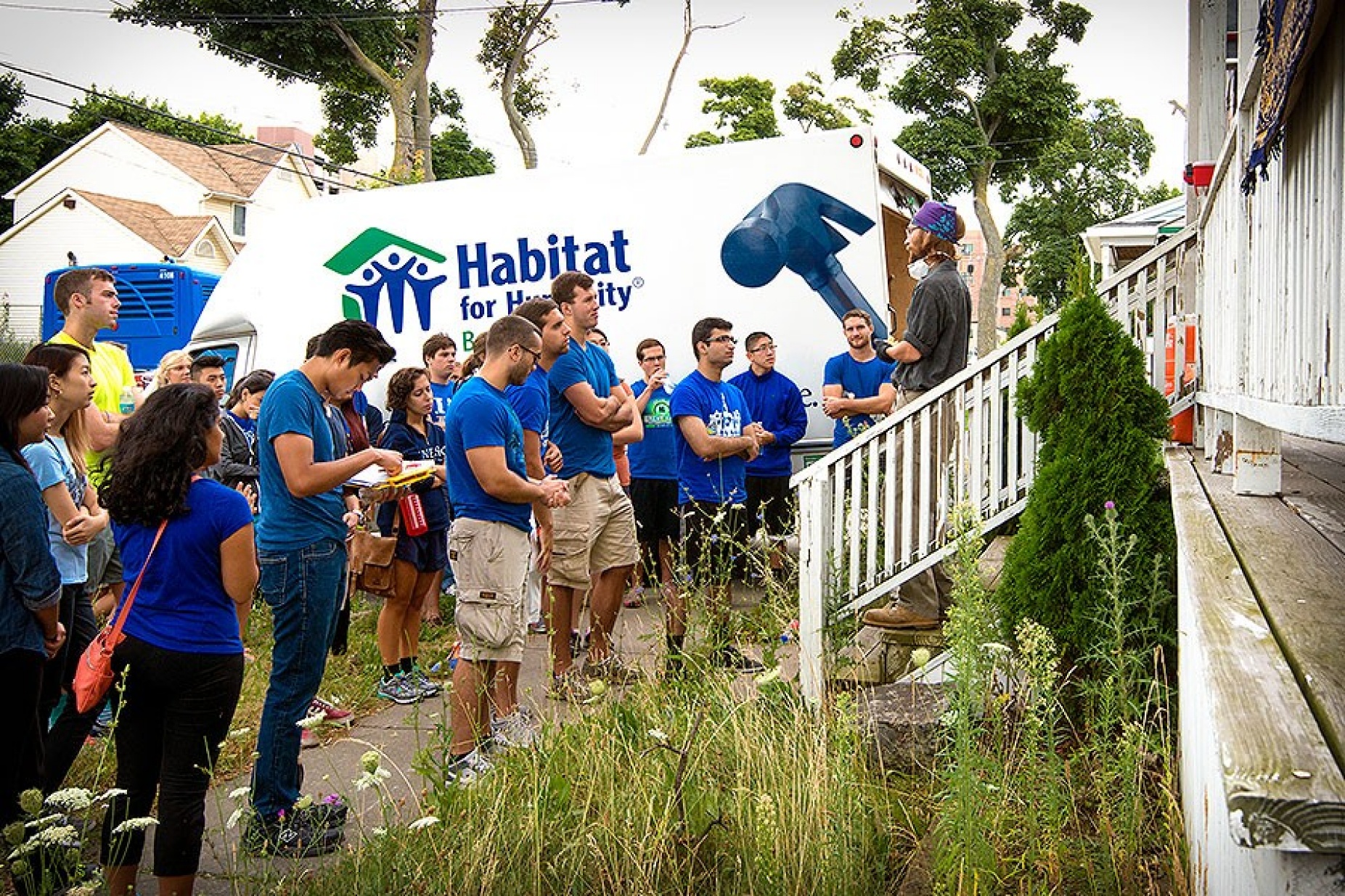 Med students' Day of Service.