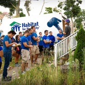 Serving the community. 