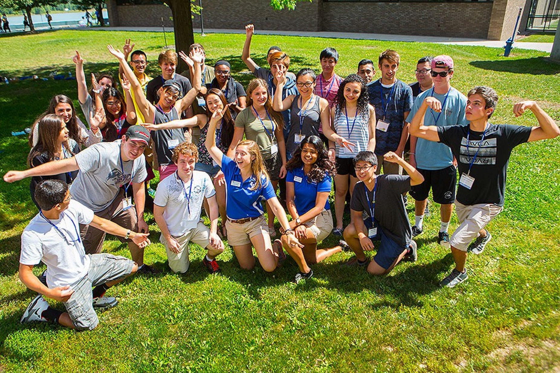 Orientation leaders. 