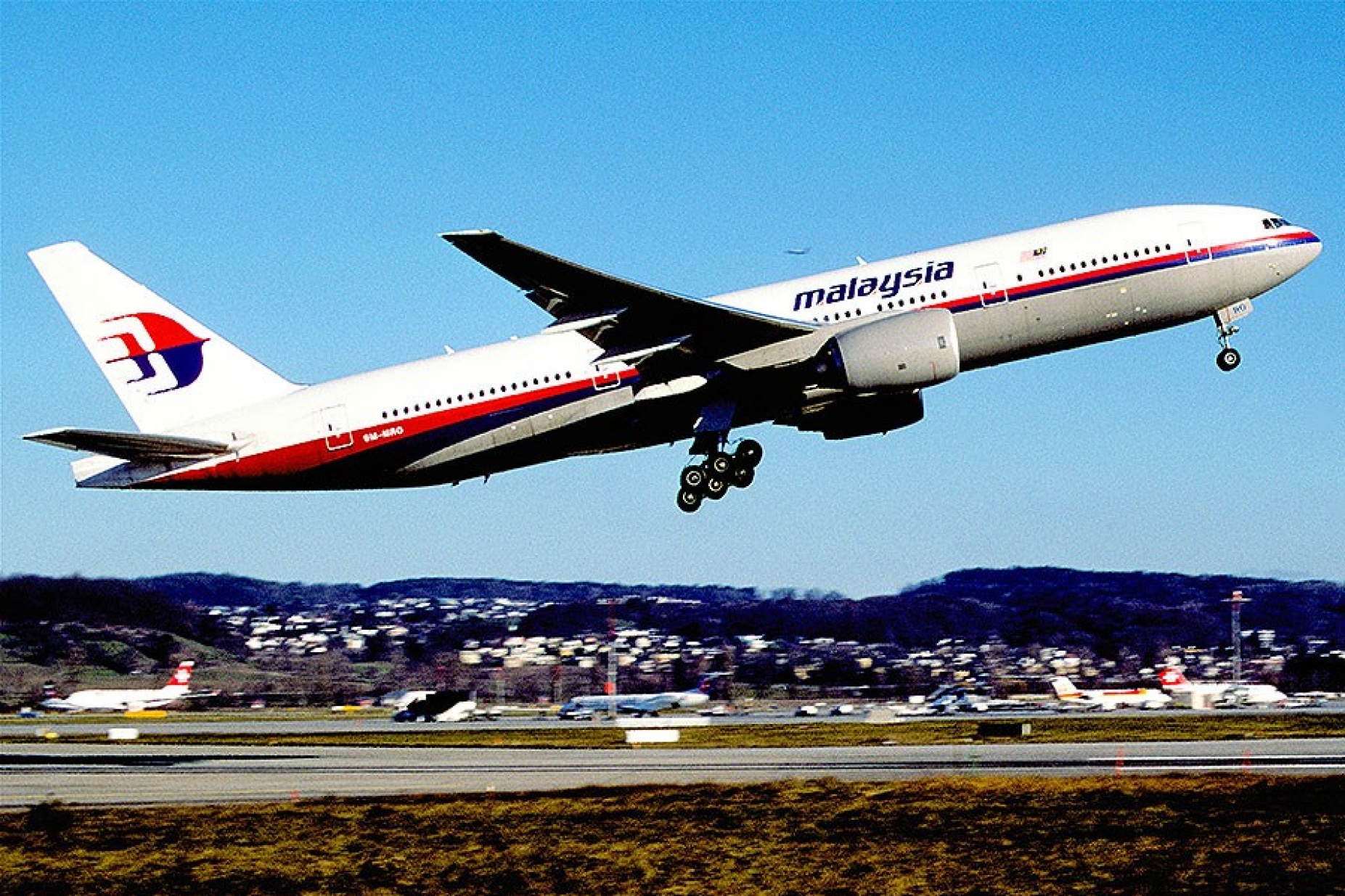 Malaysian jet. 
