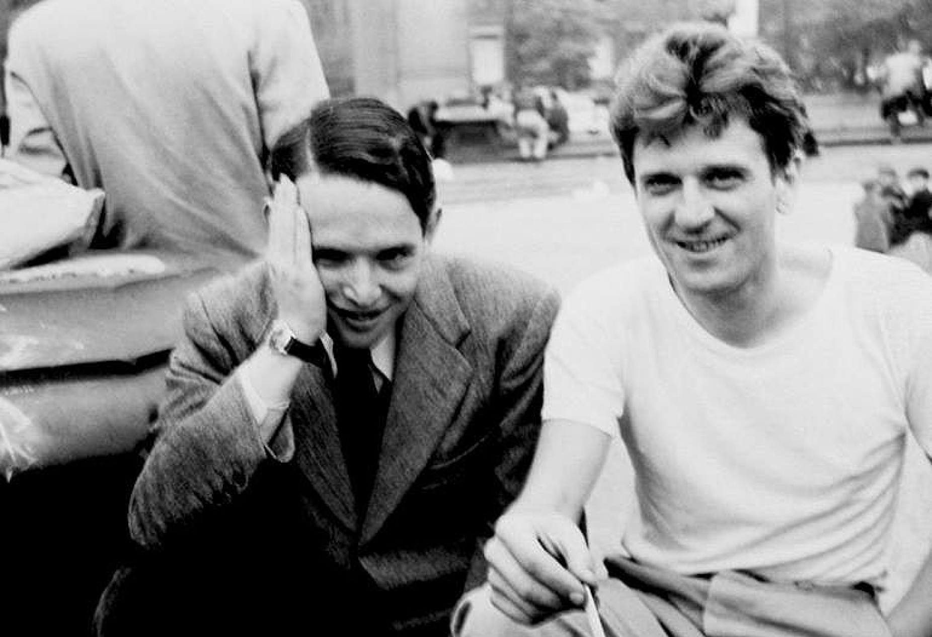 Irving Feldman and Robert De Niro Sr. 