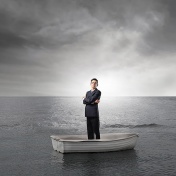 Making a case for a spot in the raft. 