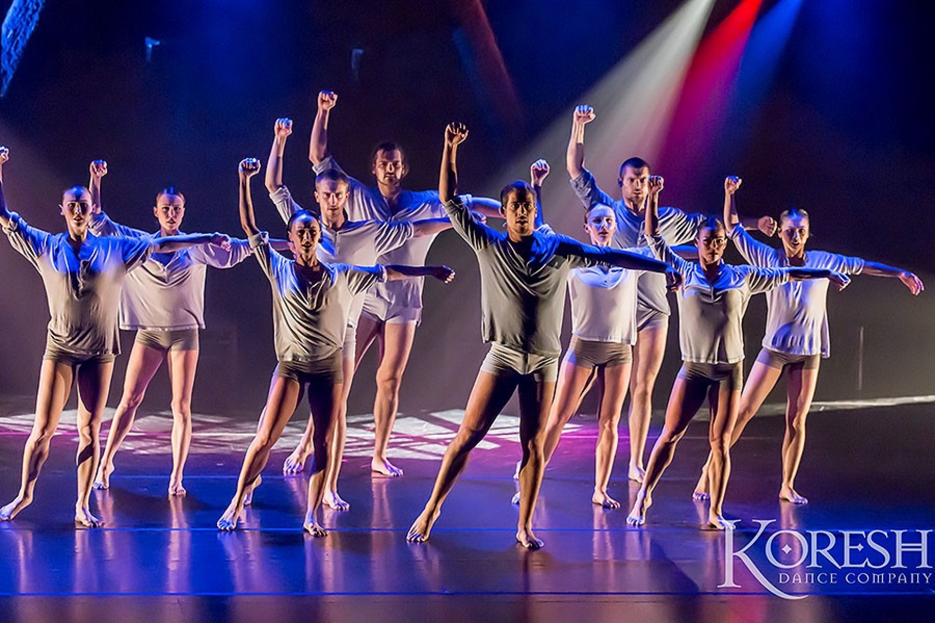 dancers pose. 