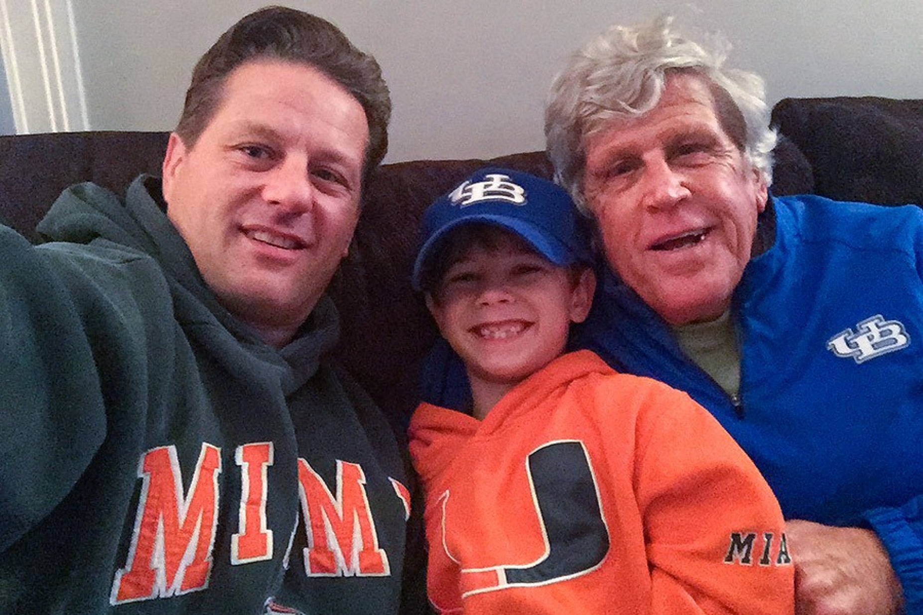 The Brinkworths: Kevin Jr., Kevin III and Kevin Sr. 