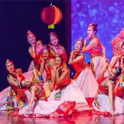 Celebrating the Chinese New Year. 