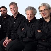 Arditti Quartet: Irvine Arditti and Ashot Sarkissjan, violin; Ralf Ehlers, viola; and Lucas Fels, cello. 