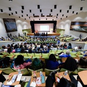Audience at the 2016 Genome Day. 