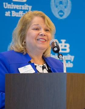 Virginia Horvath, president, SUNY Fredonia. 