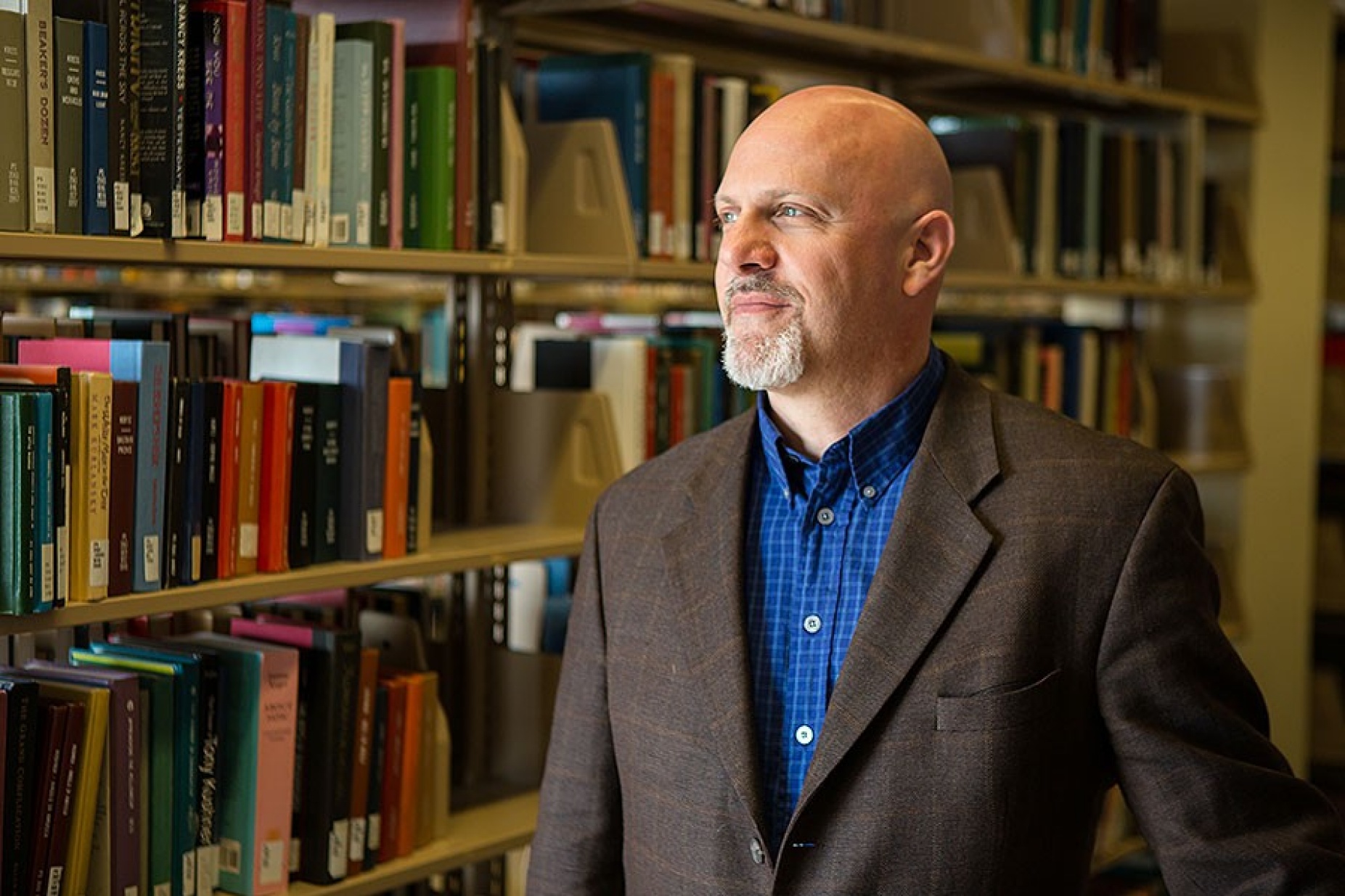 portrait of Leonard Simms.