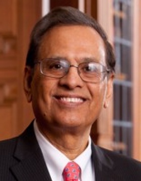 portrait of Satish K. Tripathi. 