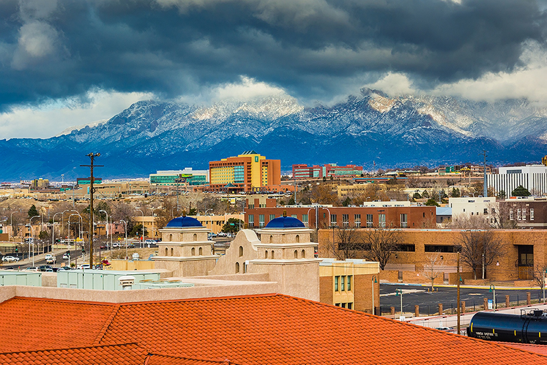 view of Albuquerque, New Mexico. 