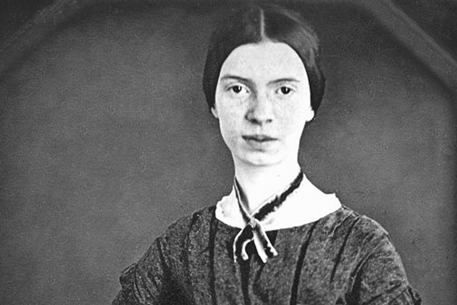 portrait of Emily Dickinson. 