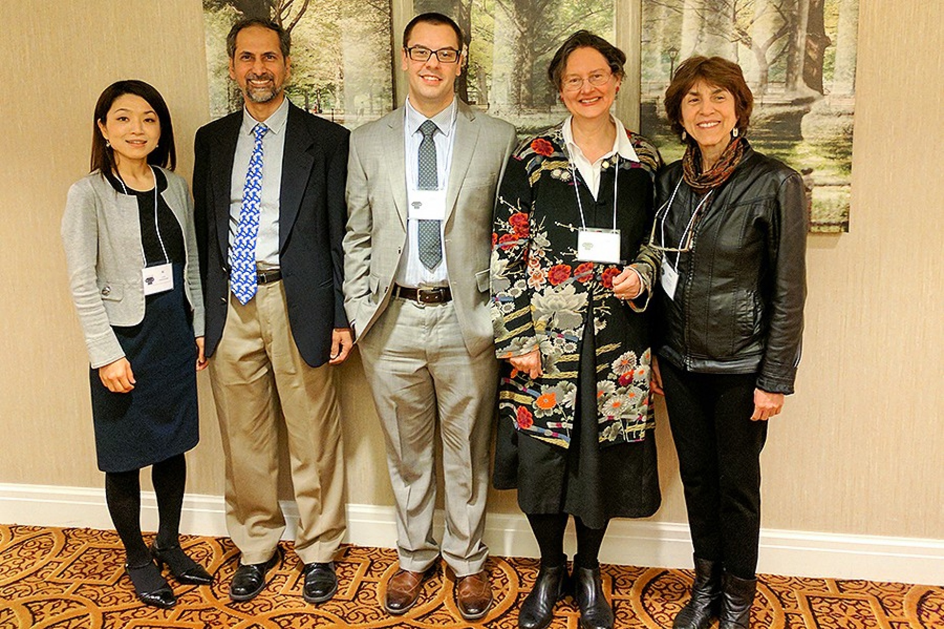 Tarun Singh and other recipients of NAGS awards at NAGS meeting last month. 