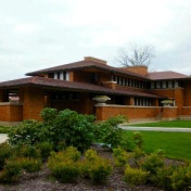 Photo of the Darwin Martin House in Buffalo. 