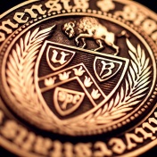 law school seal. 