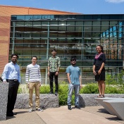 Engineering students who developed Pro Bono Analytics. 