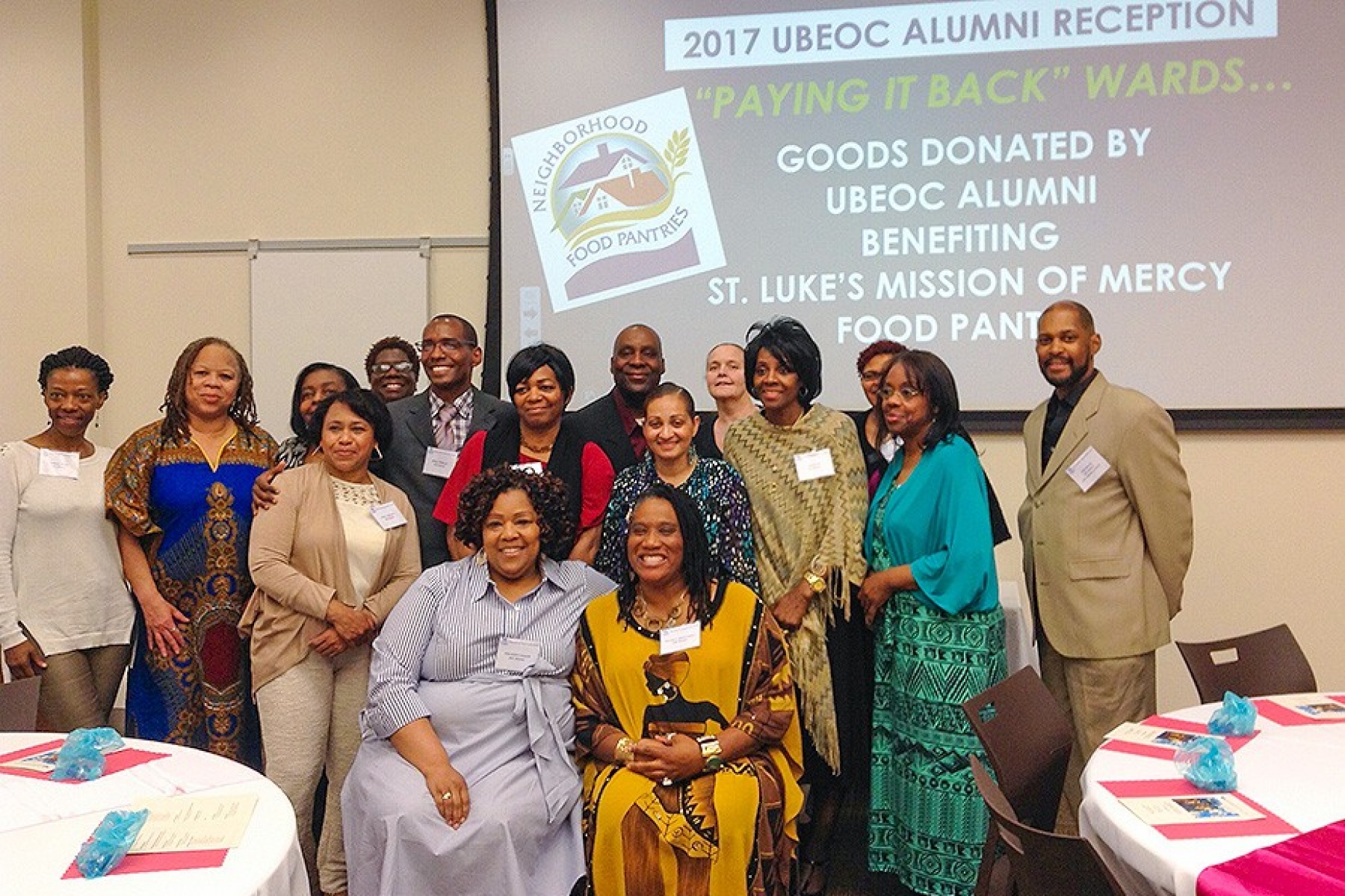Group photos from the EOC Alumni Reception. 