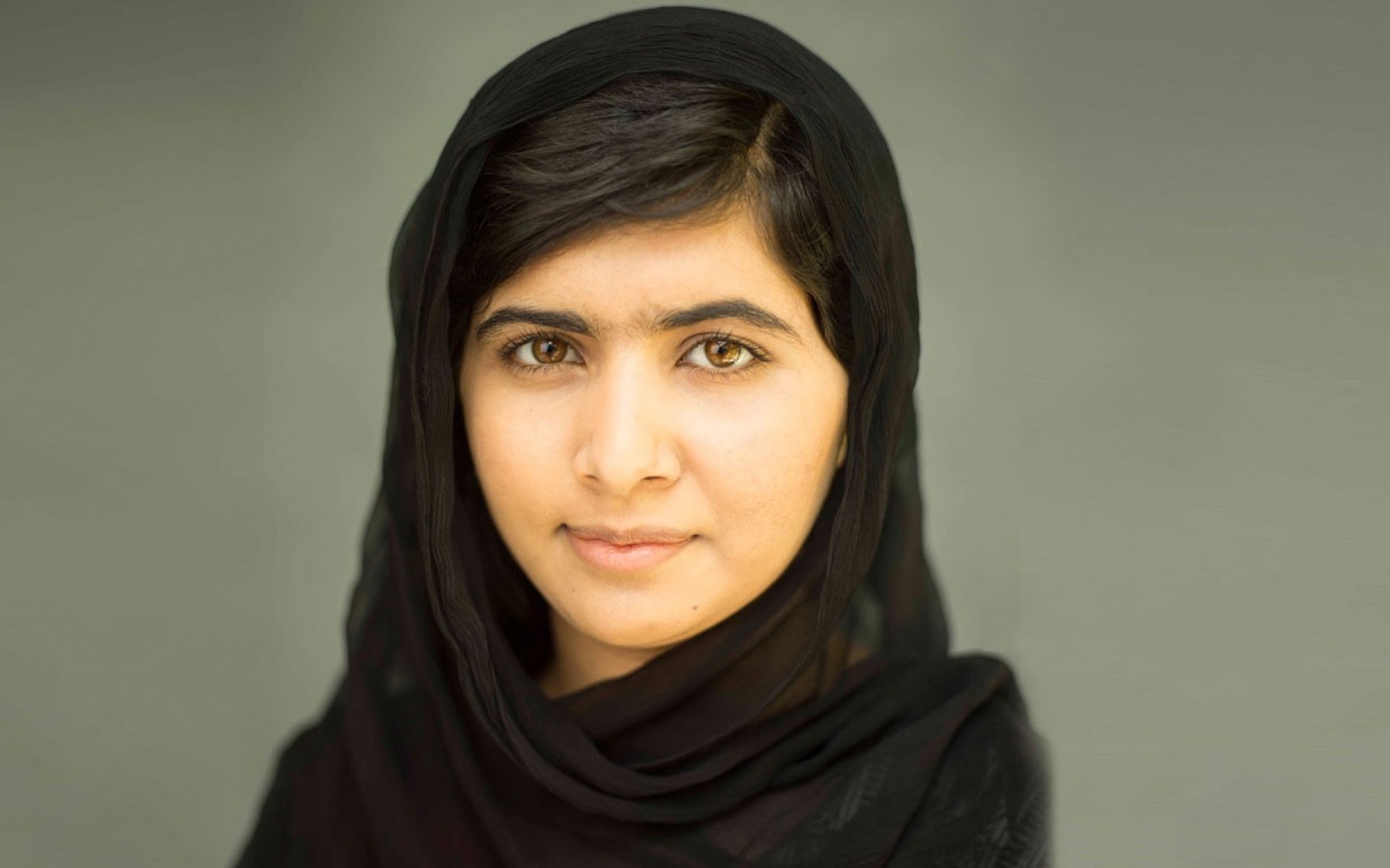 photo of Malala Yousafzai. 