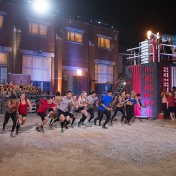 Mathletes at the start line during the 6/26 episode of Spartan: Ultimate Team Challenge. 