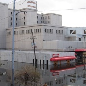 University Hospital in downtown New Orleans, following hurricane Katrina. 