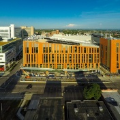 Medical School, under construction. 