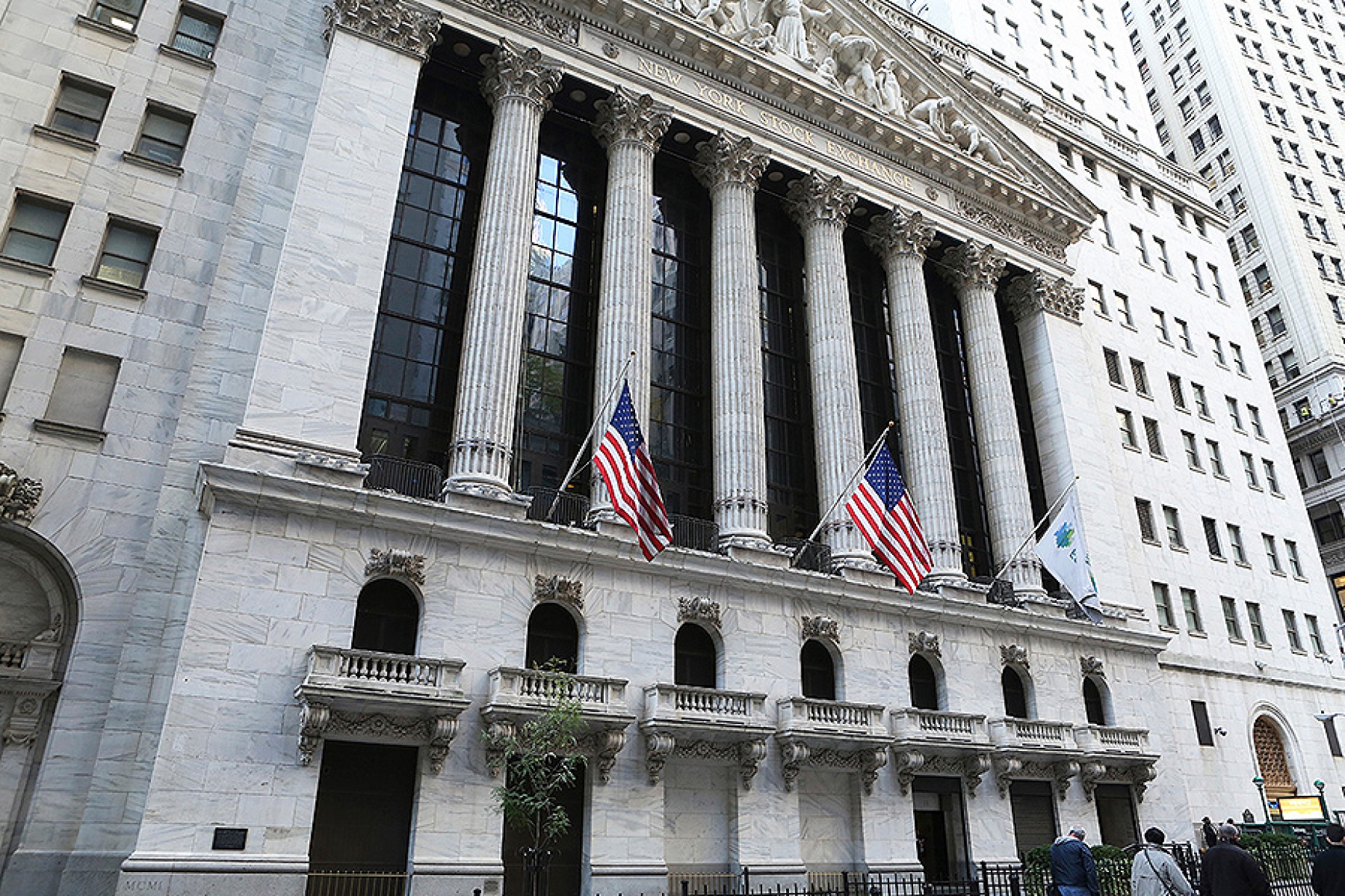 New York Stock Exchange in Manhattan, NY.