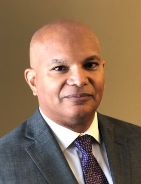 headshot of the Rev. George Nicholas. 