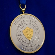 SUNY Distinguished professor medallion. 