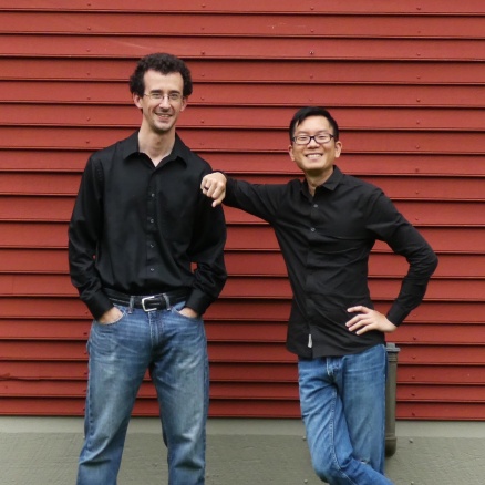 Duo Axis: flutist/composer Zach Sheets and pianist Wei-Han Wu.