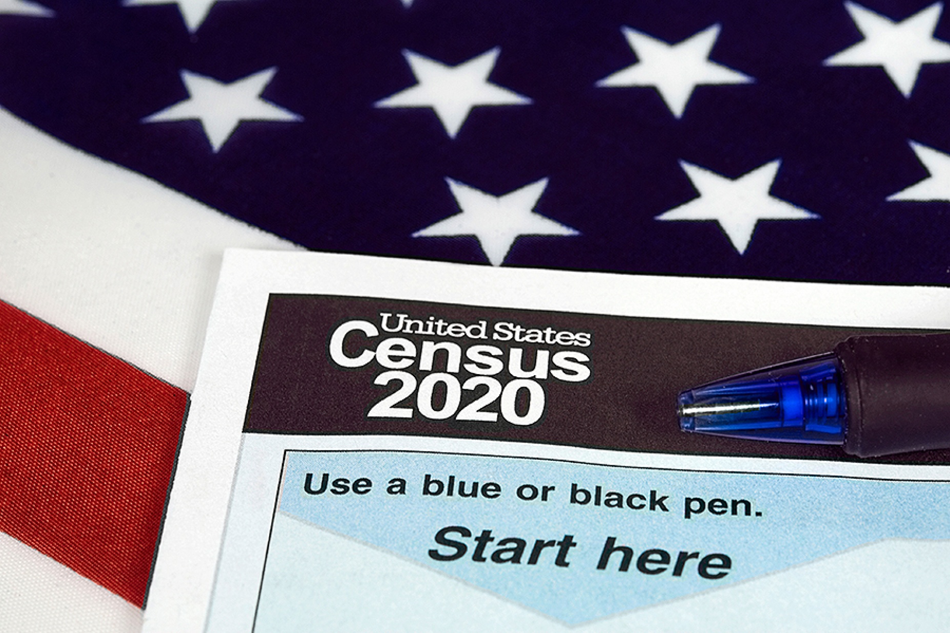 U.S. census form. 