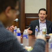 Bradley Cheetham was the featured guest in the Blackstone LaunchPad&rsquo;s &ldquo;How I Built This&rdquo; series. 