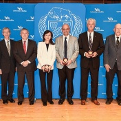New SUNY Distinguished Professors at the Celebration of Faculty and Staff Excellence. 