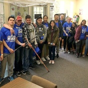 UB students took part in Community Day, UB's annual day of service. 