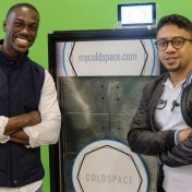 ColdSpace co-founders and UB alumni Elijah Tyson and Abid Alam. 
